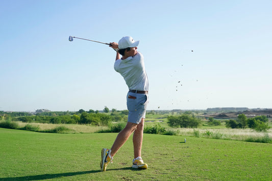 Improve your golf game by keeping up to 30ºF cooler than your opponent, by using a MistBuddy personal mister